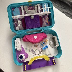 Polly pocket hidden places dance party case Mini Figure K8